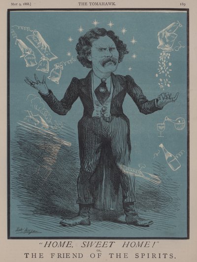 Lar, Doce Lar! ou, O Amigo dos Espíritos (cor litho) de Matthew