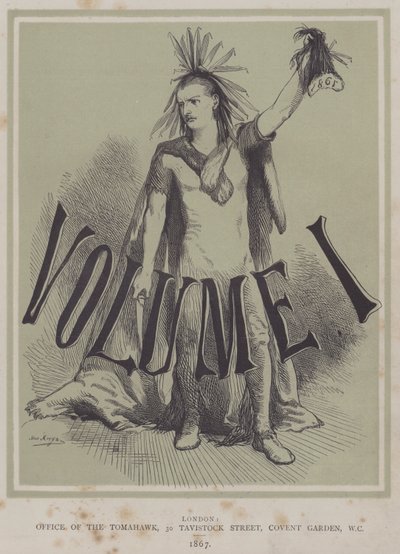 Ilustração da revista The Tomahawk de Matthew