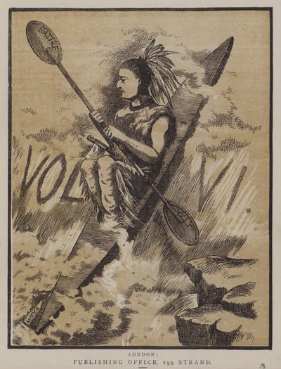 Ilustração da revista The Tomahawk de Matthew