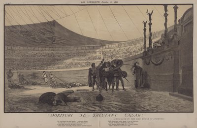 Morituri Te Salutant Caesar! (cor litho) de Matthew