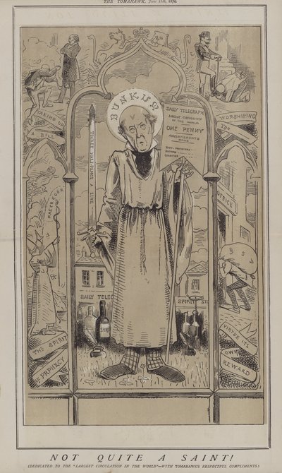 Não é um santo e tanto! (cor litho) de Matthew
