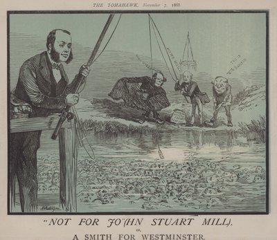 Não para Jo(hn Stuart Mill) ou, A Smith for Westminster (cor litho) de Matthew