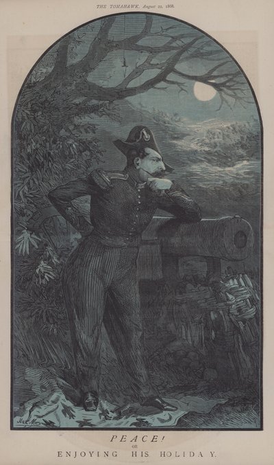 Paz! ou, Desfrutando Suas Férias (cor litho) de Matthew
