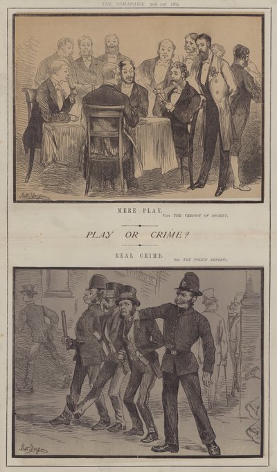 Brincar ou Crime? (cor litho) de Matthew