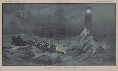 Rocks Ahead! (cor litho) de Matthew