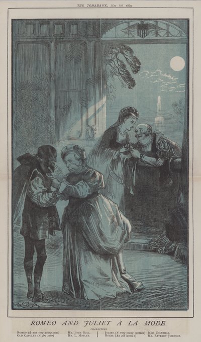 Romeu e Julieta A La Mode (cor litho) de Matthew