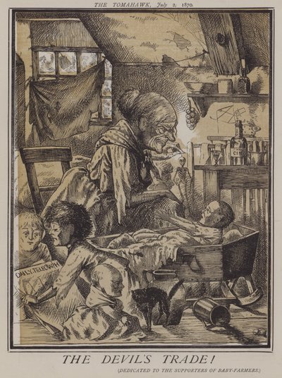 O Comércio do Diabo! (cor litho) de Matthew