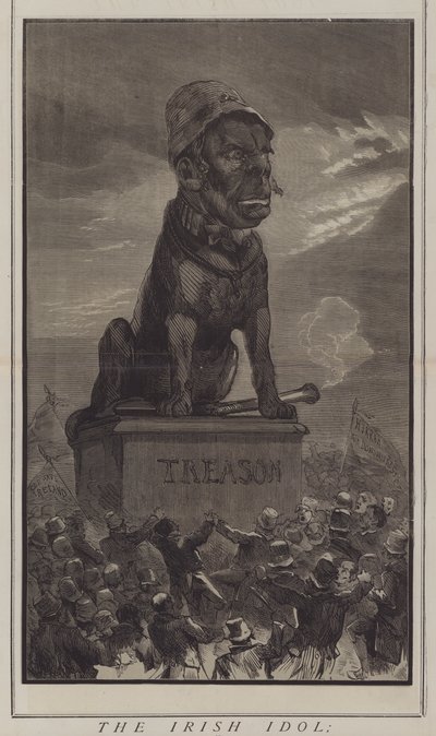 O Ídolo Irlandês (cor litho) de Matthew