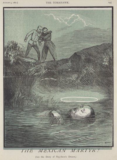 O Mártir Mexicano (cor litho) de Matthew