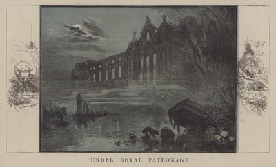 Sob o Patrocínio Real (cor litho) de Matthew