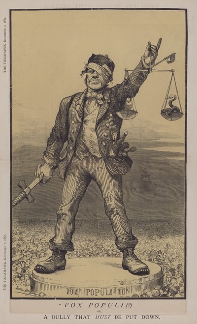 Vox Populi(?) ou, Um Valentão que DEVE ser abatido (cor litho) de Matthew