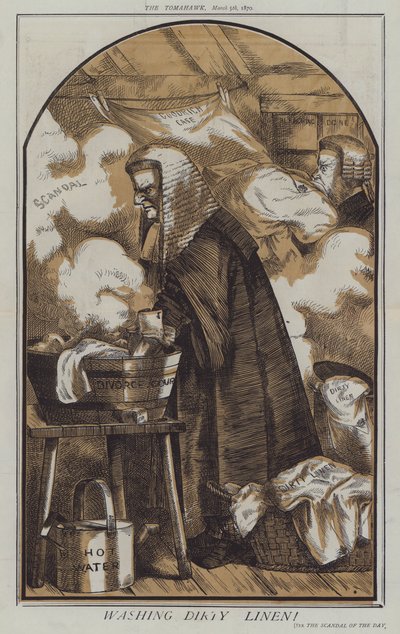Lavagem de roupa suja (cor litho) de Matthew