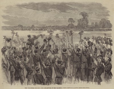 A revisão voluntária, a partida de sua majestade de Matthew Somerville Morgan