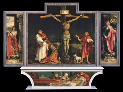 Altar Peça de Isenheim de Matthias Grünewald