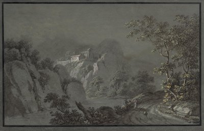 Paisagem italiana de Matthias Rudolf Toma