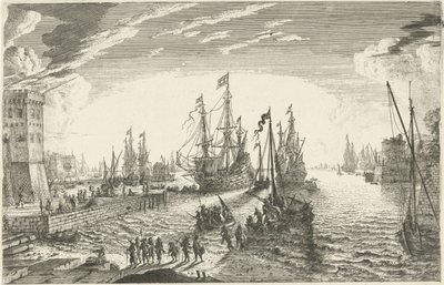 Desembarque de soldados de Matthieu van Plattenberg
