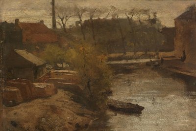 O Noroeste Buitenensingel em Haia de Matthijs Maris