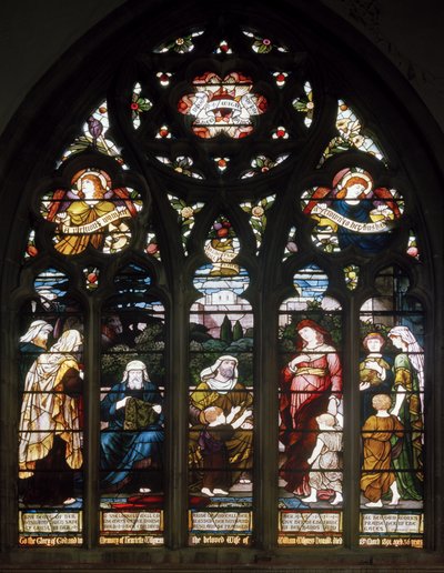 A Mulher Virtuosa, Santíssima Trindade, Leamington Spa, Cottier & Co, c.1890 de Matthijs Maris