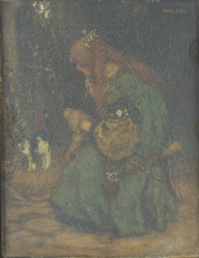 Reverie, 1875. de Matthys Maris