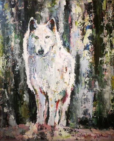 Resumo: Lobo Branco de Matthys Moss