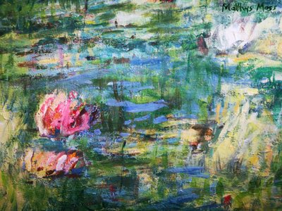 Nenúfares vibrantes de Matthys Moss