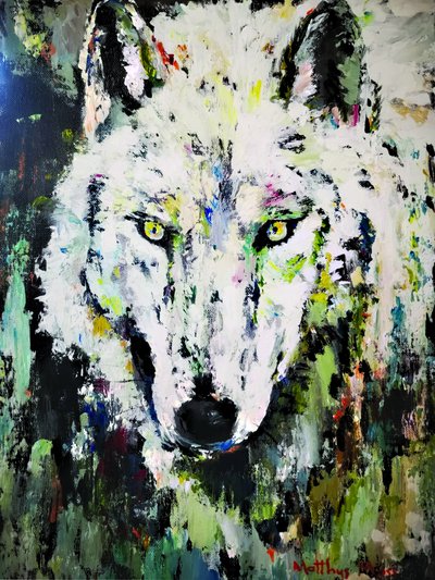 O Olhar do Lobo Branco de Matthys Moss