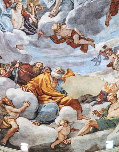 Paraíso, pormenor de Mattia (1613 99) Preti