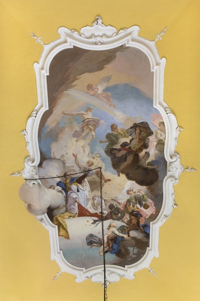 Júpiter e os quatro continentes de Mattia Bortoloni