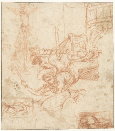 Estudos para pinturas religiosas de Mattia Preti