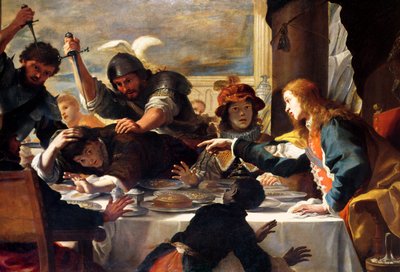 A festa de Absalão de Mattia Preti