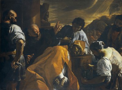O martírio de São Gennaro de Mattia Preti