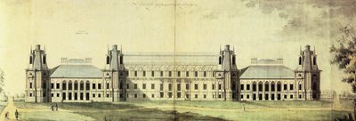 O Palácio Tsaritsyno, c. 1796 de Matvey Fyodorovich Kazakov