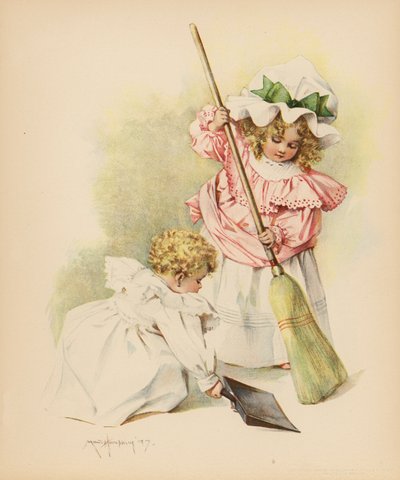 Casa de Limpeza (cor litho) de Maud Humphrey