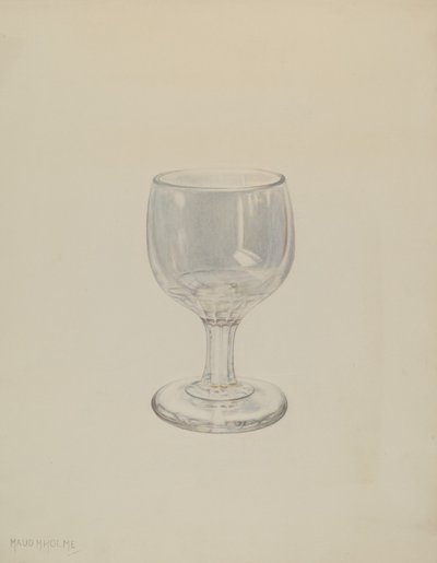 Vidro de Maud M. Holme