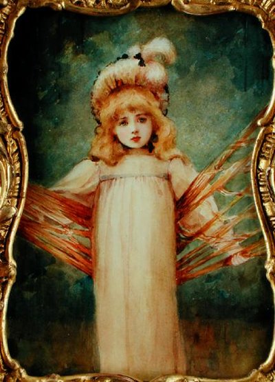 A Dama de honra mais nova (aguarela) de Maude Goodman