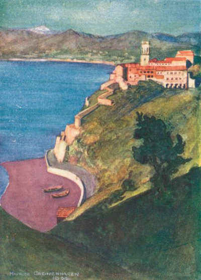 Pozzano (litografia a cores) de Maurice (after) Greiffenhagen