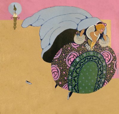 Cinderela, c.1910-1920 (ilustração) de Maurice Berty