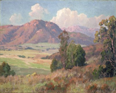 San Diego Hills (óleo sobre tela) de Maurice Braun