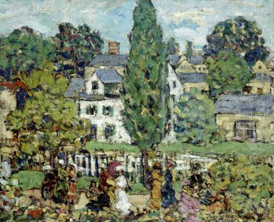 Passeio à tarde, de Maurice Brazil Prendergast