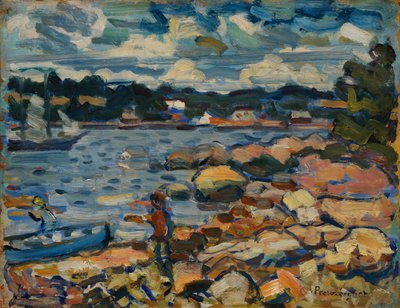 Brooksville, Maine (Rio & Rochas) de Maurice Brazil Prendergast