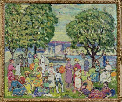 Gloucester Harbour de Maurice Brazil Prendergast