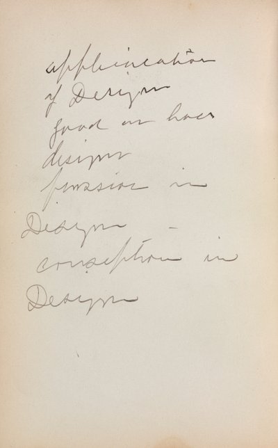 Caderno de desenho italiano: Notas, página 239, 1898-1899. de Maurice Brazil Prendergast