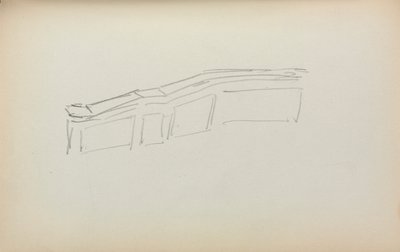 Caderno de desenho italiano: Quadrados e retângulos, página 59, 1898-1899. de Maurice Brazil Prendergast