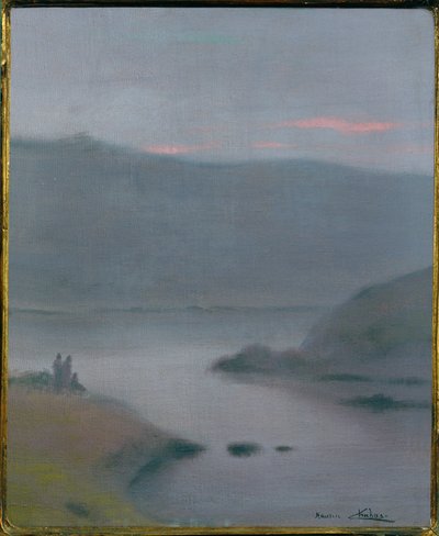 Paisagem (pintura sobre tela) de Maurice Chabas