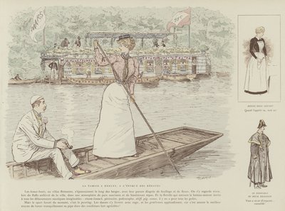 Ilustração para a vida de Londres por Marte de Maurice Charles Mathieu Bonvoisin