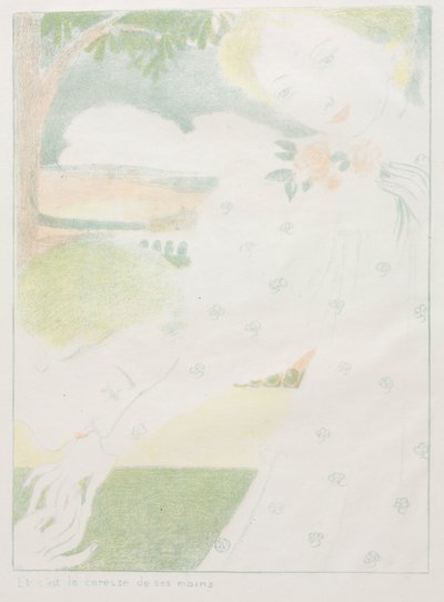 E é a carícia das suas mãos de Maurice Denis