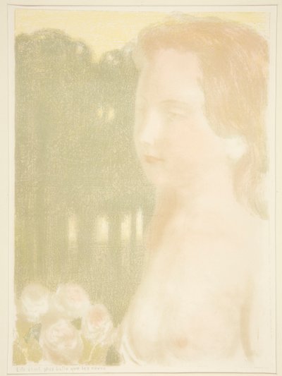Elle etait plus belle que les reves (Ela era mais bela que os sonhos) do Amor: Doze Litografias a cores de Maurice Denis