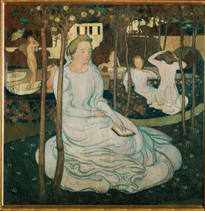 Le Verger des Vierges (óleo sobre tela) de Maurice Denis