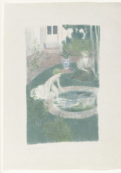 O reflexo na fonte de Maurice Denis