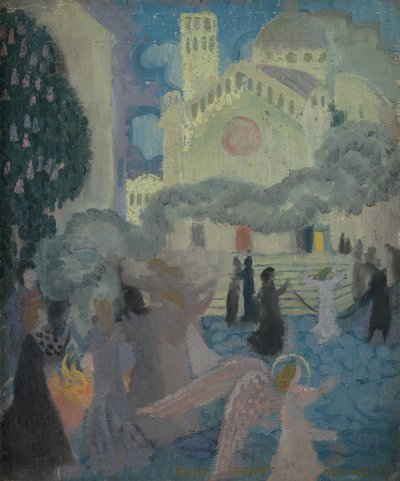 Penitentiam Agite, c.1896 (óleo a bordo) de Maurice Denis
